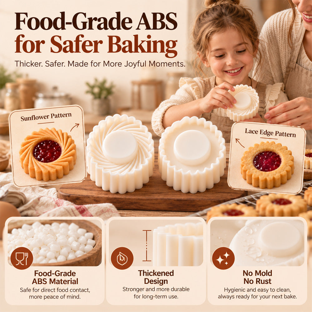 🥮🥮Creative Double-Ended Pastry Mold – 2-in-1 Design for Easy & Beautiful Baking