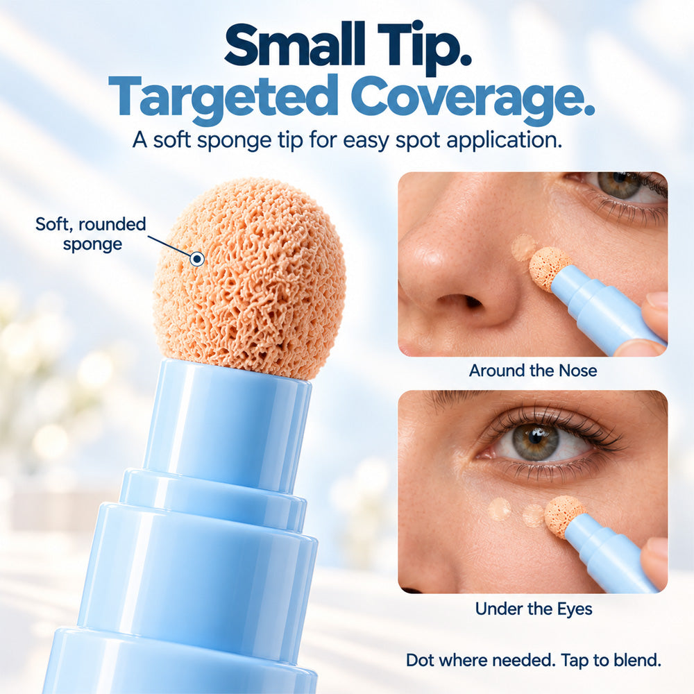 🔥💙Multipurpose Concealer & Foundation Eye Concealer -👍24-hour Long-lasting