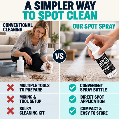 UPSELL 🏆Last Day Buy 1 Get 1 Free🎁 Deep Clean Carpet Spray – Industrial-Strength Formula | Perfect for Auto Interiors, Sofas & Rugs, Effortless Stain Removal ✨