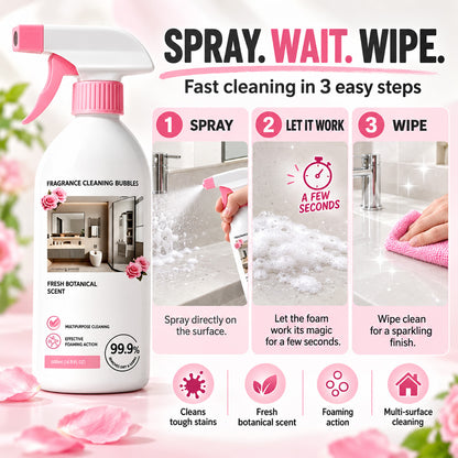 🚿🧽Multi‑Purpose Bathroom Cleaner – Limescale Remover, Mild Formula, Fresh Scent💦