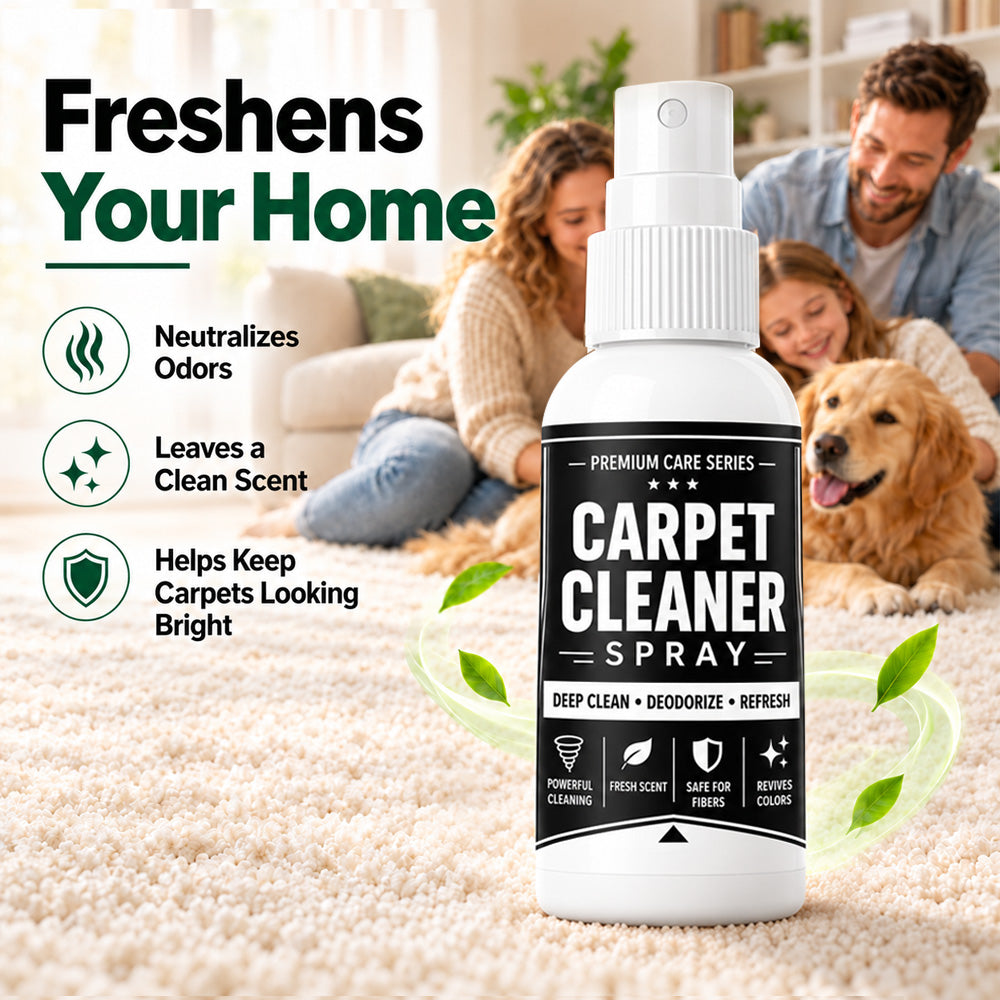 🏆 🏆 Buy 1 Get 1 Free🎁 Deep Clean Carpet Spray – Industrial-Strength Formula | Perfect for Auto Interiors, Sofas & Rugs, Effortless Stain Removal ✨