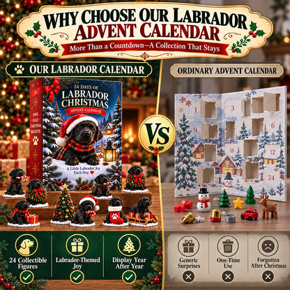 ⏳ Last day to save 50% 🎄 24 Days of Labrador Christmas – Black Lab Advent Calendar 🐾