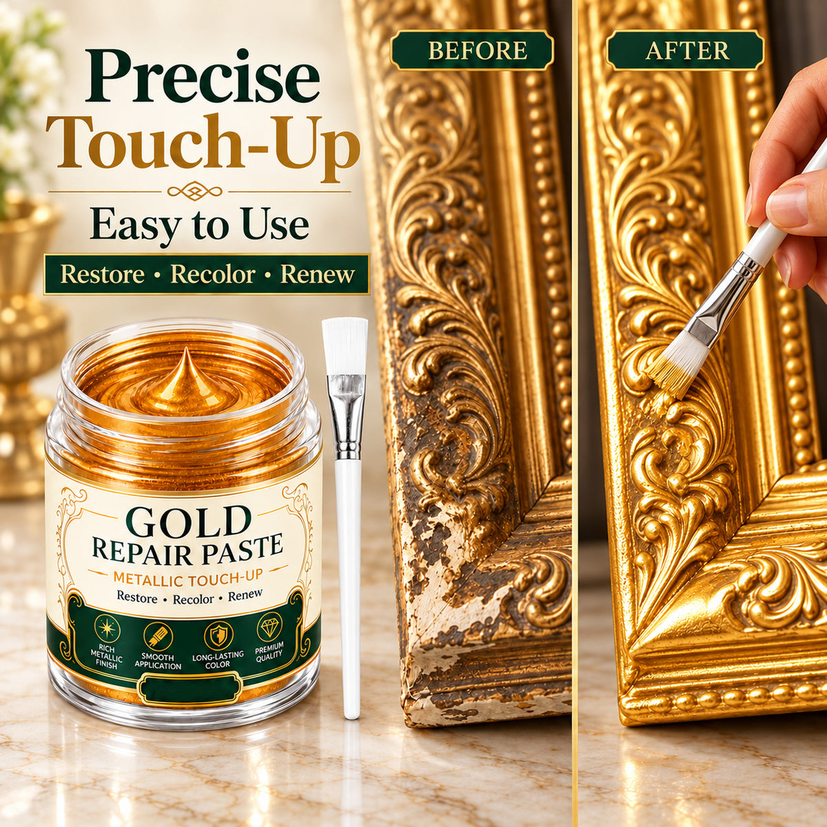🔥 50% OFF ✨✨ Metal Repair Paste with Brush – Restore Faded Surfaces, Save Time & Money, and Refresh Furniture Without Costly Replacements!