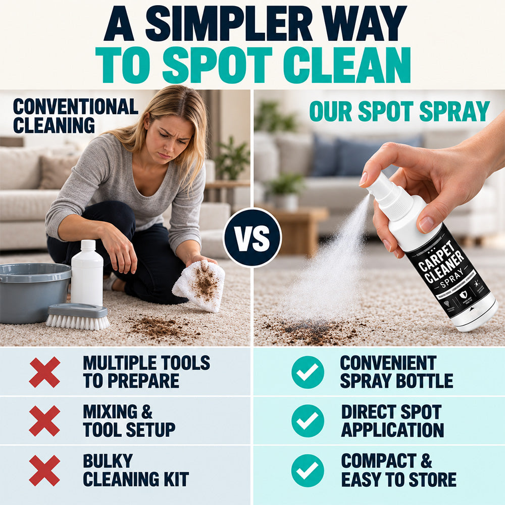🏆 Last Day Buy 1 Get 1 Free🎁 Deep Clean Carpet Spray – Industrial-Strength Formula | Perfect for Auto Interiors, Sofas & Rugs, Effortless Stain Removal ✨