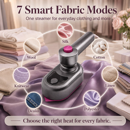 upsell🔥 50% OFF! 2-in-1 Steam Iron⚡ 5s Heat-Up | 💨 Fast Wrinkle Removal | 🛡️ Refresh & Sanitise | ✈️ Portable
