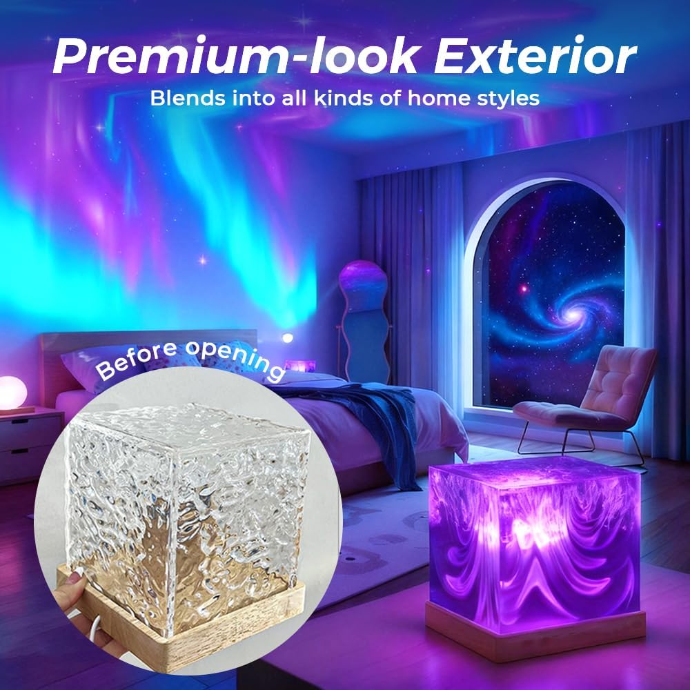 💥LAST DAY SALE 50% OFF💥Northern Dreamscape Projector, 2026 New16 Color Aurora Light Projector, Mood Lighting for Bedroom, Perfect Christmas Gifts for Teens, Aurora Lamp for Decoration-Remifa®