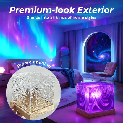 💥LAST DAY SALE 50% OFF💥Northern Dreamscape Projector, 2026 New16 Color Aurora Light Projector, Mood Lighting for Bedroom, Perfect Christmas Gifts for Teens, Aurora Lamp for Decoration-Remifa®