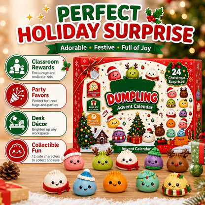 2026 Dumpling Squishy Advent Calendar