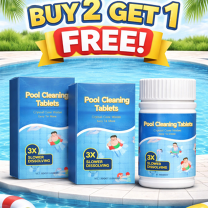 ✨ Pool Cleaning Tablets | For Sparkling Crystal Clear Water