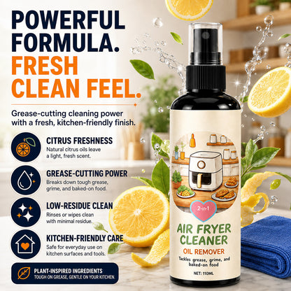 🔥 Sale 50% OFF!✨2-in-1 Air Fryer Cleaner and Degreaser Spray