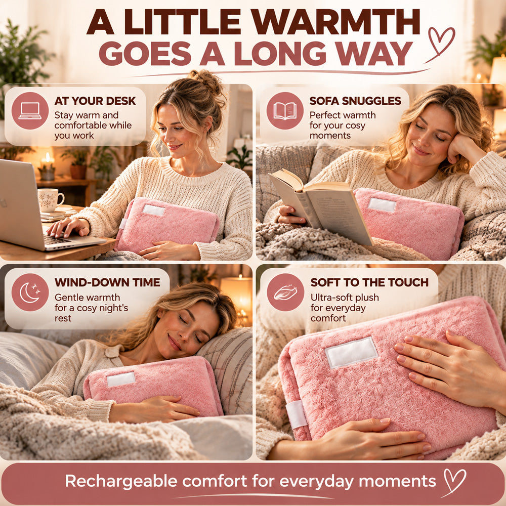 🔥Winter Warmth Special – Lowest Prices of the Season!|🏆Winter Warmth Deal Rechargeable Hot Water Bottle – No Boiling Needed, Portable Heat Pack for Cold Hands, Feet & Cosy Nights at Home or Work