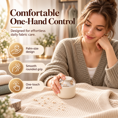 🧶👕50% OFF NOW! Magnetic Lint Remover – Portable Electric Fabric Shaver, Restore Smoothness for Sweaters, Blankets & Garments