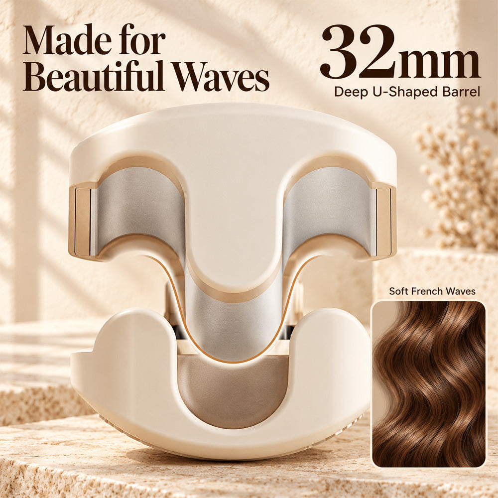 🎁2026 New Arrivals 50% OFF💥Wavy Curling Iron – Salon shine & heat protection