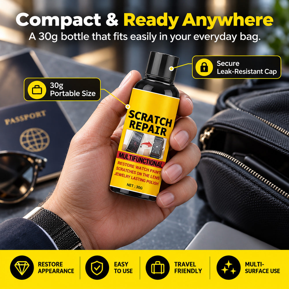 Multifunctional Scratch Repair Polish – Works on All Car Colors 🚗✨🛡️🎨