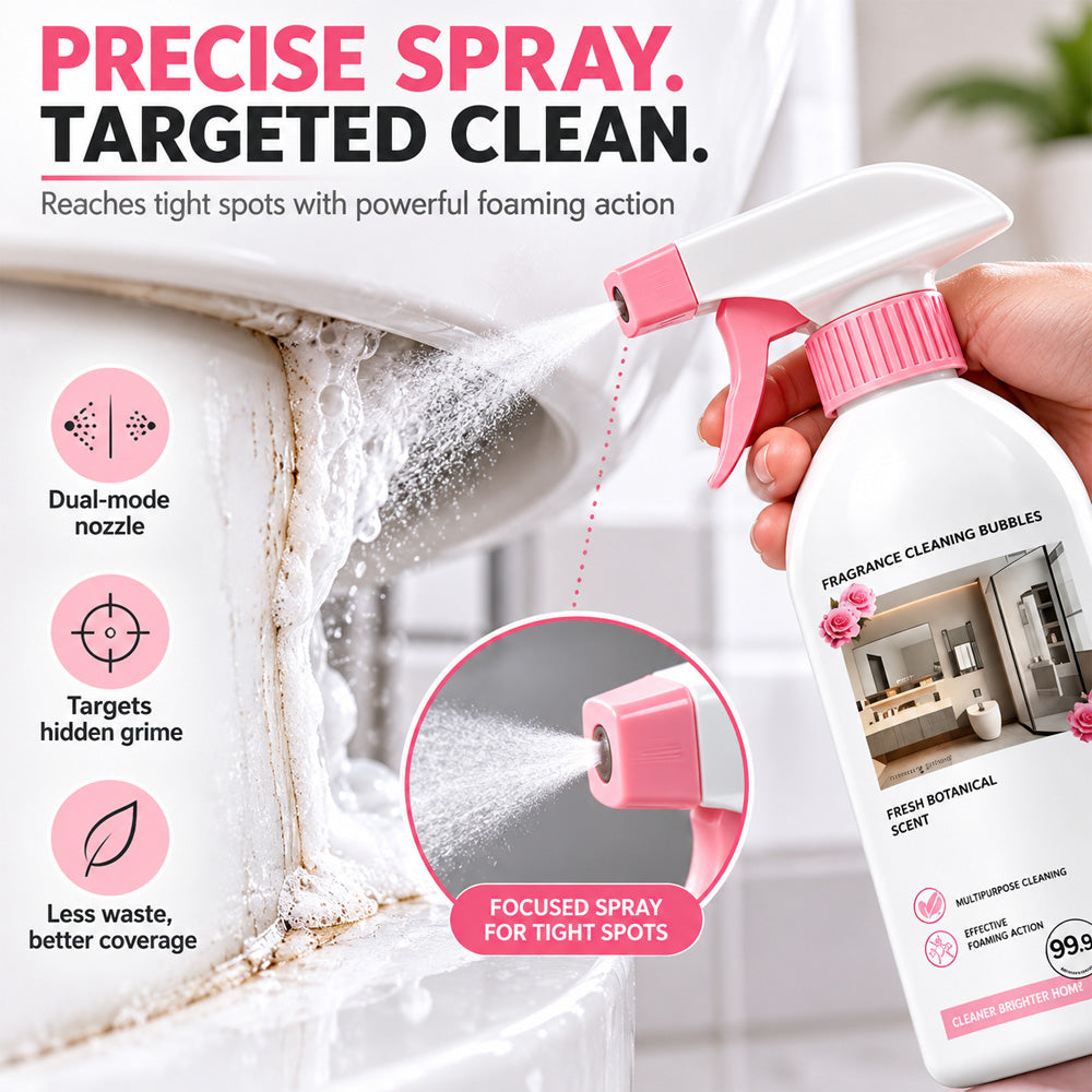 🚿🧽Multi‑Purpose Bathroom Cleaner – Limescale Remover, Mild Formula, Fresh Scent💦