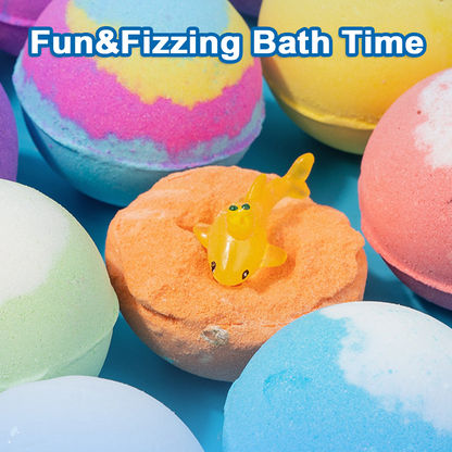 upsell🧸 12-Piece Bath Bomb Gift Set for Kids ✨🛀
