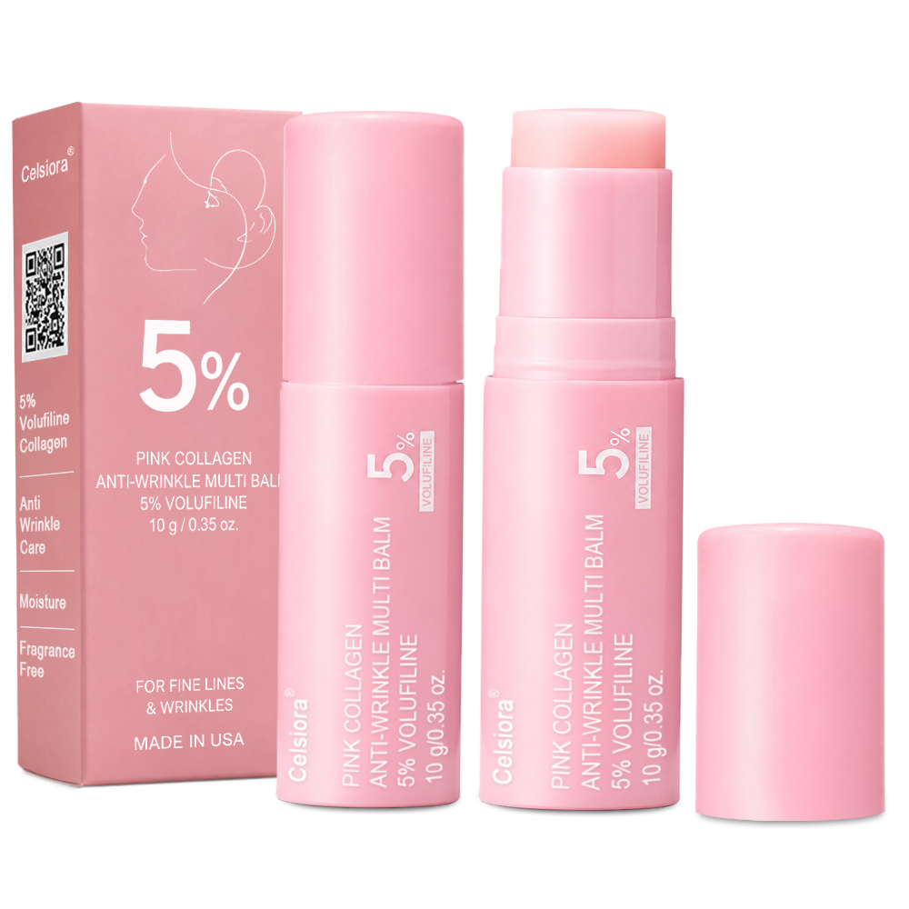 🥳60% OFF | Today Only!🥳💕PDRN Pink Collagen Volume Multi Balm | All In One Volufiline, PDRN, NAD Stick for Youthful-Looking
