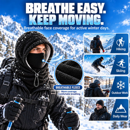 50% OFF | ❄️🔥Winter Essential Balaclava Hood 🧣– 3-in-1 Warm Face & Neck Coverage for Everyday Outings | Affordable Cold-Weather Must-Have