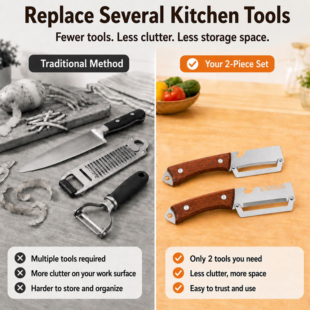 BUY 1 – GET 1 FREE: Multifunctional peeler