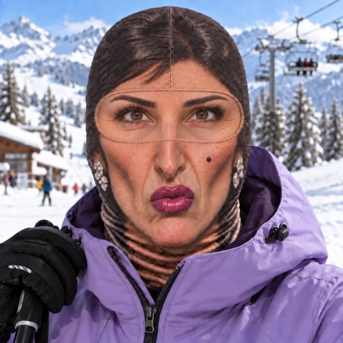 ⏳ Save 49% Today Only! 😂 Funny Thermal Balaclava – Warm, Soft & Stretchy ☁️ Hilarious Designs & 4 Ways to Wear for Skiing, Outdoor Adventures & Everyday Comfort 🎿❄️