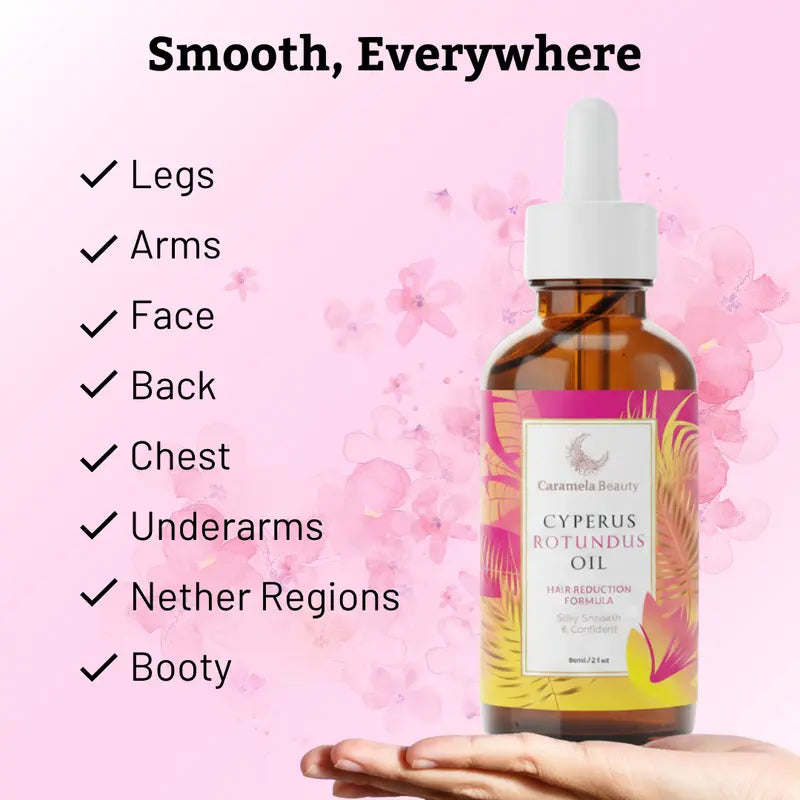 Celsiora®🥳60% OFF | Today Only!🥳💕Caramela Beauty Cyperus Rotundus Oil for Natural Hair Reduction