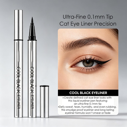 ⏰✨BUY 1 GET 1 FREE 🔥Waterproof & Smudge-Proof Eyeliner