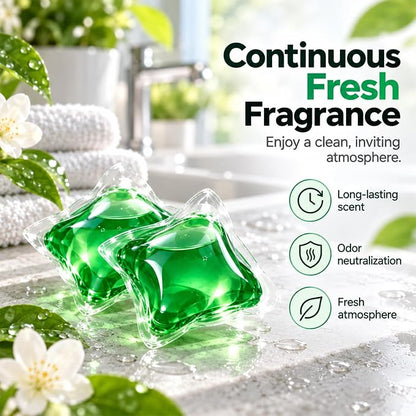 🥳Buy 1 Get 1 Free – 100 Pods Total! Drain Deodorizer Pods – Bio‑enzyme formula neutralizes smells at the source. Instant fresh scent, no harsh chemicals. 🚰✅