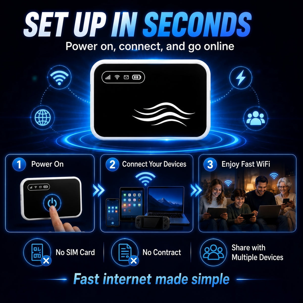 👉👉 50% OFF 📶 Stay connected anywhere – pocket-sized WiFi for travel, work & everyday life.