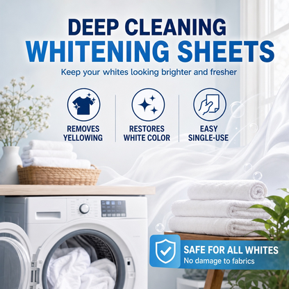 🤍 50% OFF Today Only – Restore Yellowed Whites Fast