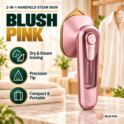 Micro Steam Iron – Fast, Portable Wrinkle Remover, No Overheat