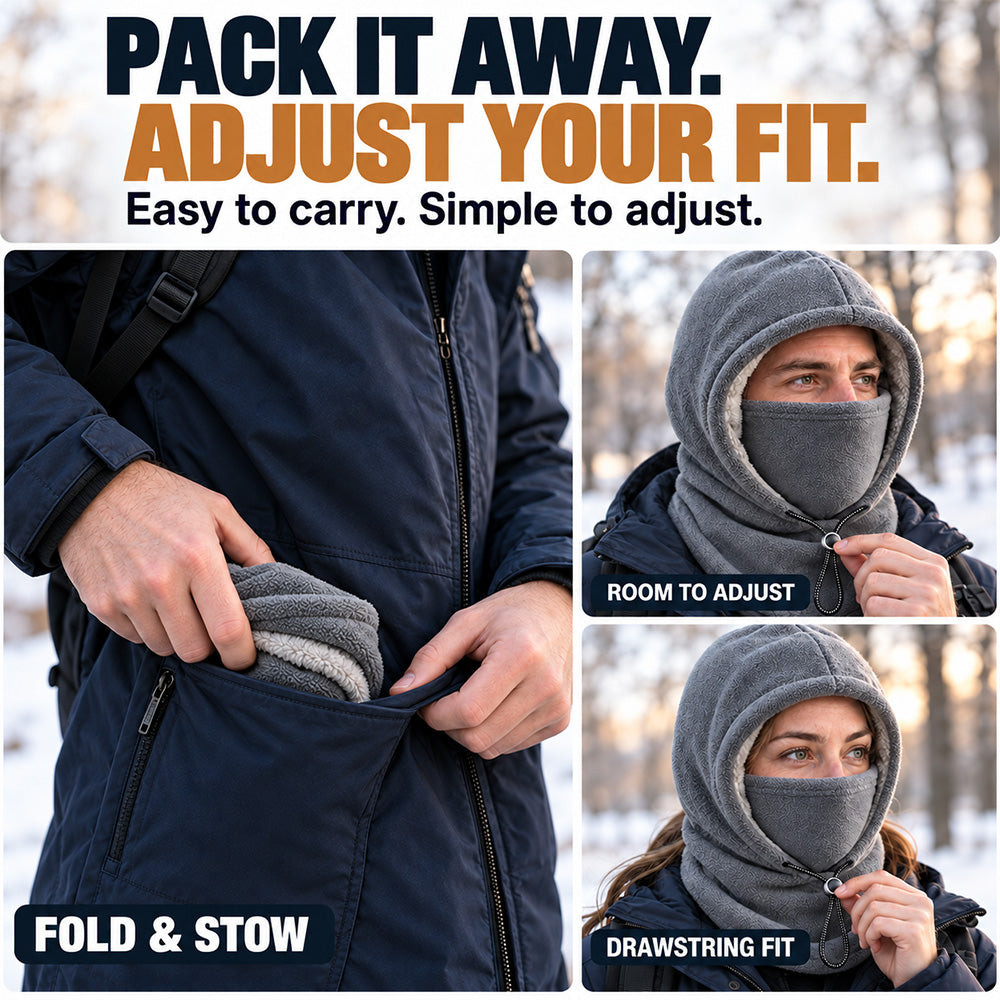 🎉Limited‑Time 50% OFF ❄️ Thermal Balaclava Face Mask | Wind‑Proof Winter Hood for Skiing, Cycling & Hiking