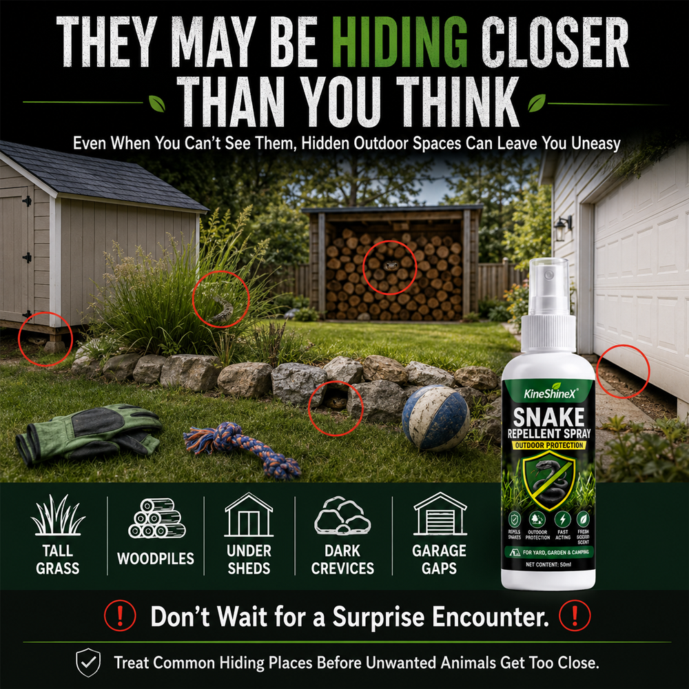 🎉 2026 Sale — Over 24,500 Sold!🌿Fast‑Acting Outdoor Snake Repellent Spray 🐍