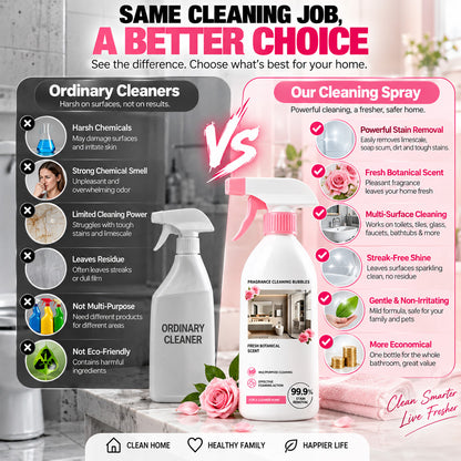🚿🧽Multi‑Purpose Bathroom Cleaner – Limescale Remover, Mild Formula, Fresh Scent💦