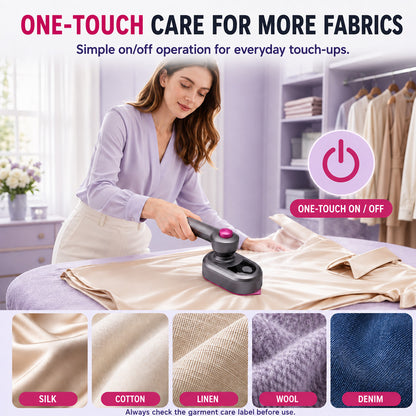 upsell🔥 50% OFF! 2-in-1 Steam Iron⚡ 5s Heat-Up | 💨 Fast Wrinkle Removal | 🛡️ Refresh & Sanitise | ✈️ Portable