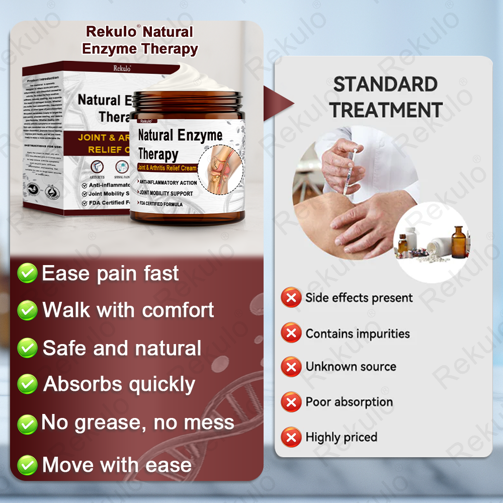 Rekulo® Black Rice Pain Healing Bone Cream ( Treatment for arthritis, rheumatism, neuropathy, sports injuries, muscle spasms and cramps)