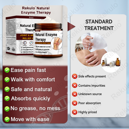Rekulo® Black Rice Pain Healing Bone Cream ( Treatment for arthritis, rheumatism, neuropathy, sports injuries, muscle spasms and cramps)