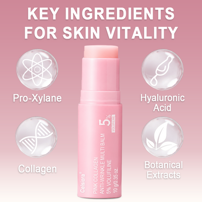 🥳60% OFF | Today Only!🥳💕PDRN Pink Collagen Volume Multi Balm | All In One Volufiline, PDRN, NAD Stick for Youthful-Looking