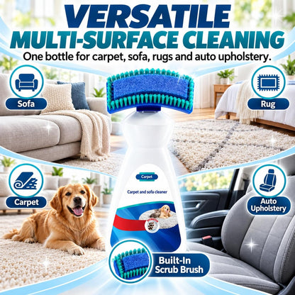 ✨  BUY 2 GET 1 FREE 🏆 Waterless Carpet & Upholstery Foam Cleaner – Fast Stain Removal for Rugs, Sofas, Car Seats & Everyday Spills