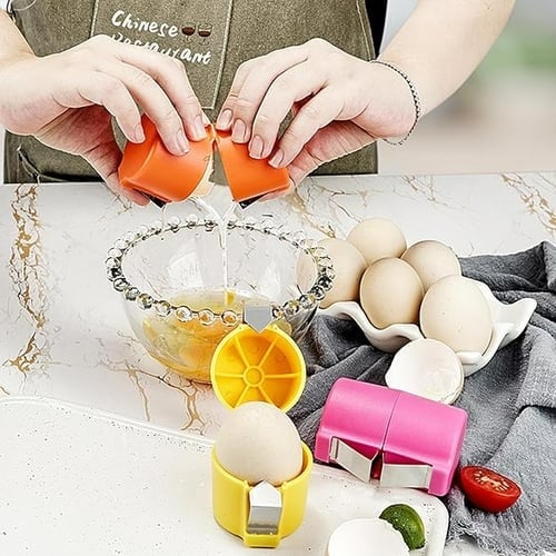🔥🔥Limited-time 😮‍💨 Buy 1 Get 1 Free ！！！🍳 Quick Egg Cracker Tool – Open Hundreds Of Eggs Faster & Cleaner 🔥