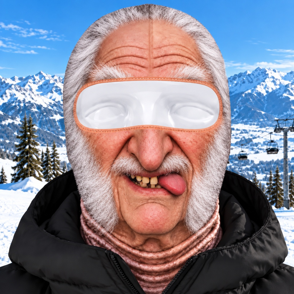 ⏳ Save 49% Today Only! 😂 Funny Thermal Balaclava – Warm, Soft & Stretchy ☁️ Hilarious Designs & 4 Ways to Wear for Skiing, Outdoor Adventures & Everyday Comfort 🎿❄️