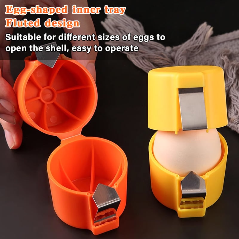 🔥🔥Limited-time 😮‍💨 Buy 1 Get 1 Free ！！！🍳 Quick Egg Cracker Tool – Open Hundreds Of Eggs Faster & Cleaner 🔥
