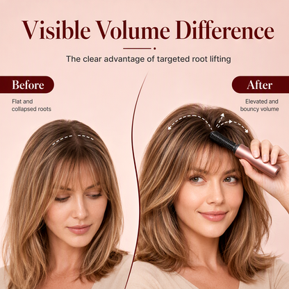 🔥50% OFF NOW!💇‍♀️Mini Cordless Heated Styling Comb, Portable Rechargeable Mini Hot Brush for Travel Hair Styling