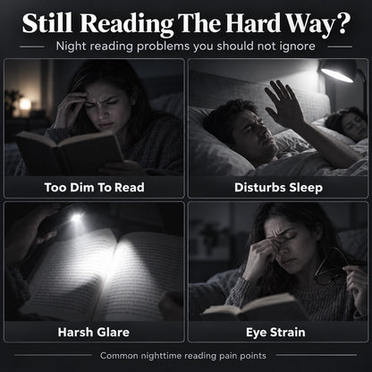 Celsiora®  Rechargeable LED Reading Light