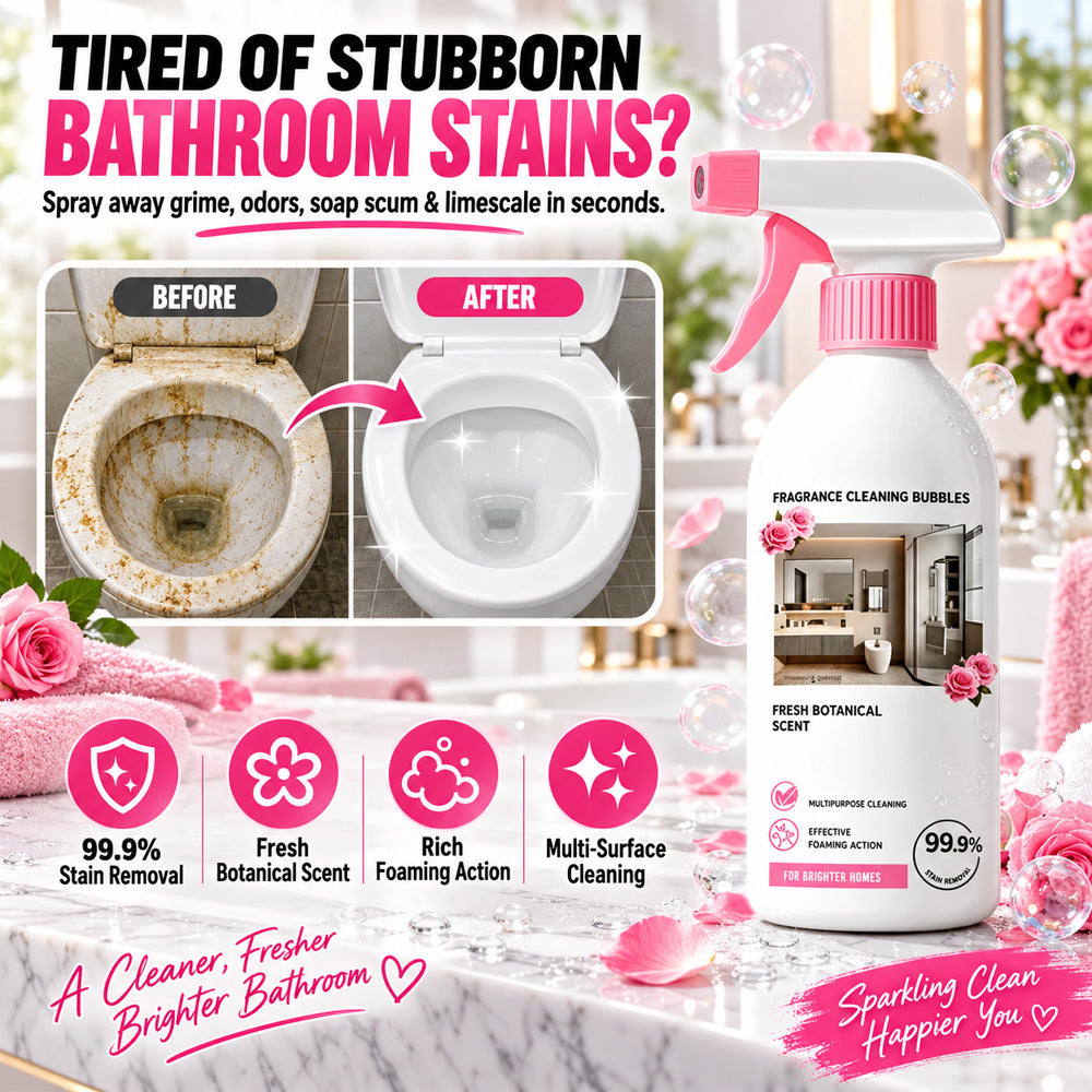 🚿🧽Multi‑Purpose Bathroom Cleaner – Limescale Remover, Mild Formula, Fresh Scent💦