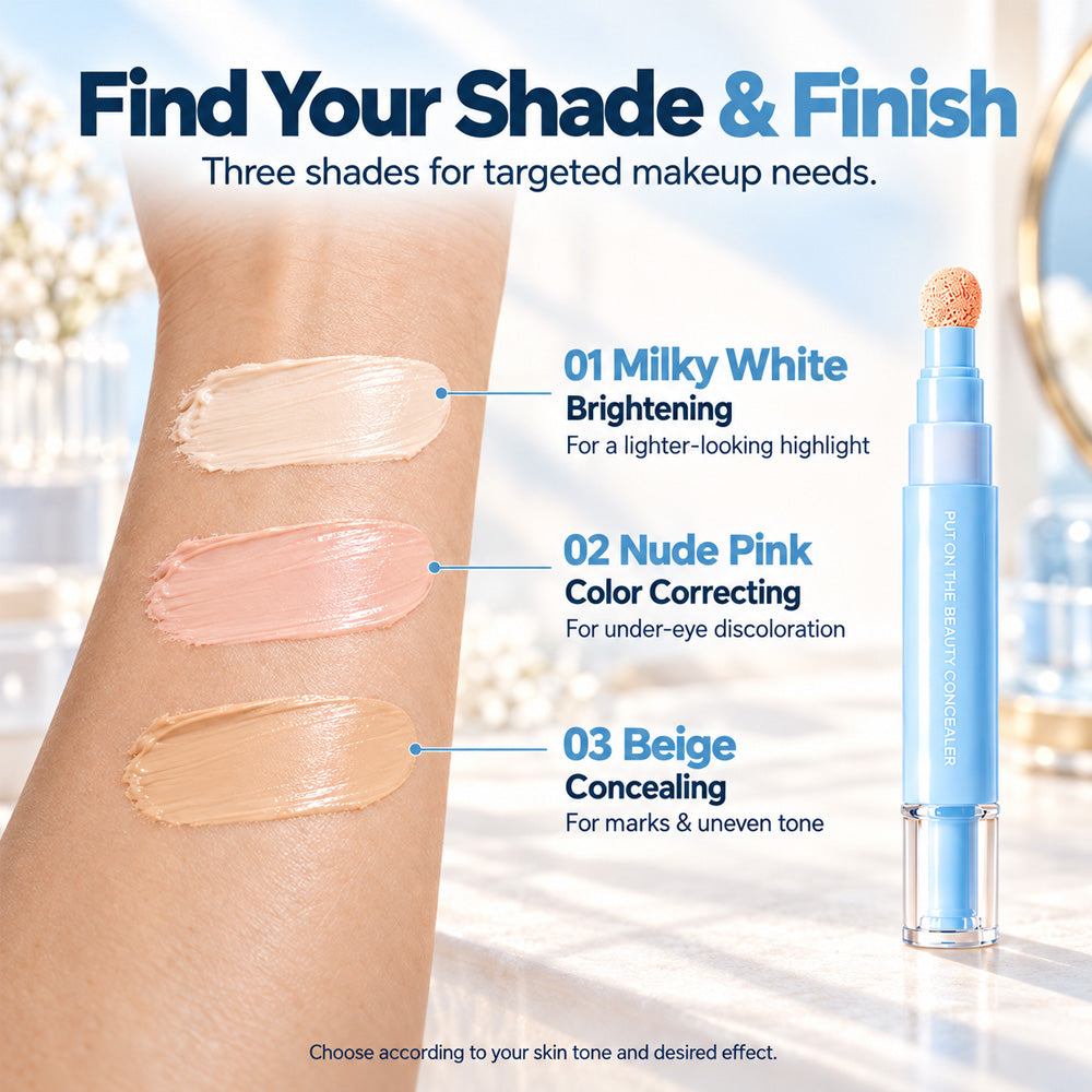 🔥💙Multipurpose Concealer & Foundation Eye Concealer -👍24-hour Long-lasting