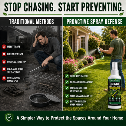 🎉 2026 Sale — Over 24,500 Sold!🌿Fast‑Acting Outdoor Snake Repellent Spray 🐍