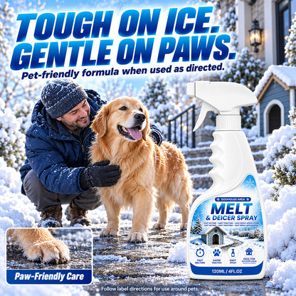 upsell🐾 Fast Pet-Safe Outdoor De-Icing & Snow Melting Spray❄️