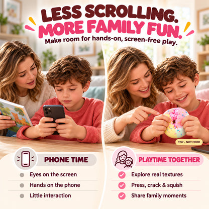 🍩 Crack & Squish Doughnut – Satisfying Sensory Toy & Fun Little Gift 🎁