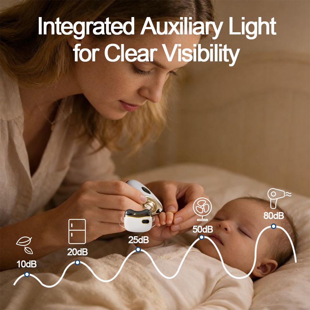 💥LAST DAY SALE 50% OFF💥 2-in-1 Electric Nail Clipper & Polisher 🏆 Universal automatic nail file for adults and children👶-Remifa®