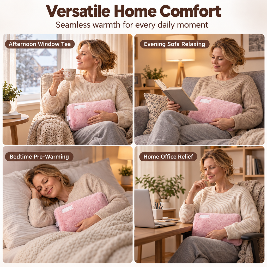 Rechargeable hot water bottles, heat packs, explosion-proof heat pads